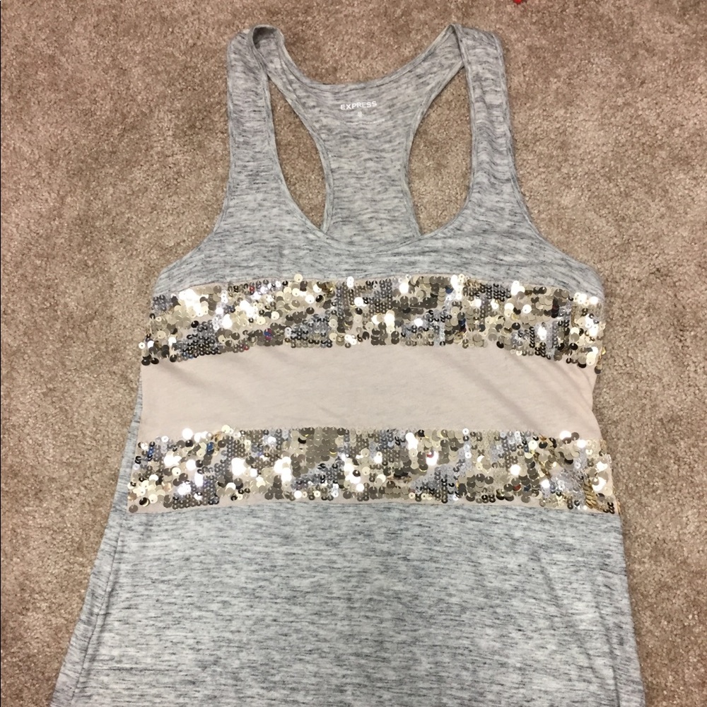 Express Sequin tank